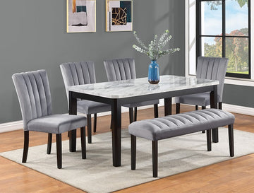 2224-6PCS PASCAL DINING SET