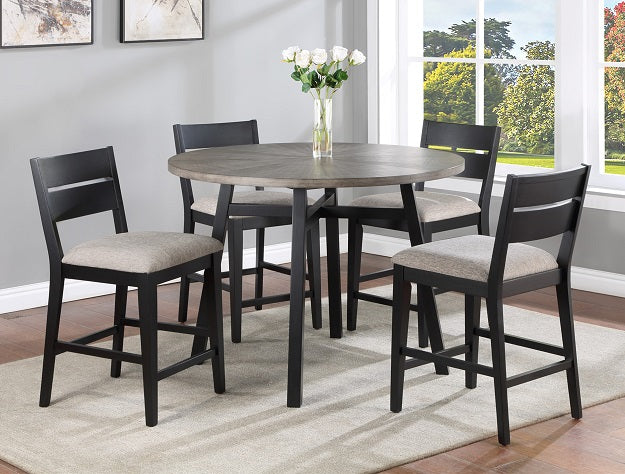 2712-5PCS MATHIS COUNTER HEIGHT DINING SET