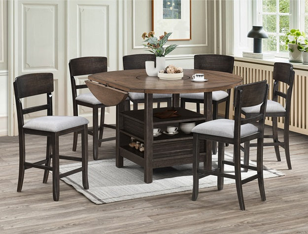 2848-5PCS OAKLY COUNTER HEIGHT DINING SET