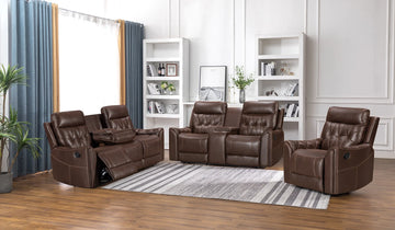 S6500 Rita (Brown) reclining set