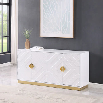 A-C13 Paros Console White