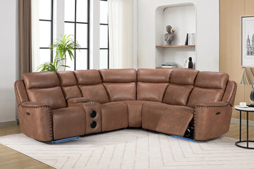 S7900 Romi (Brown) power reclining sectional