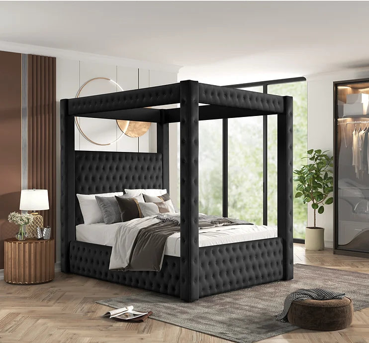 B8013 Mansion (Black) bed