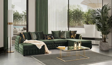 Sicilya Sectional (Green)