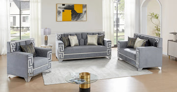 S3700 Hira (Grey) sofa loveseat