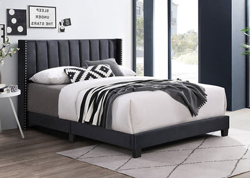 B9333 Lola Platform Bed (Black)