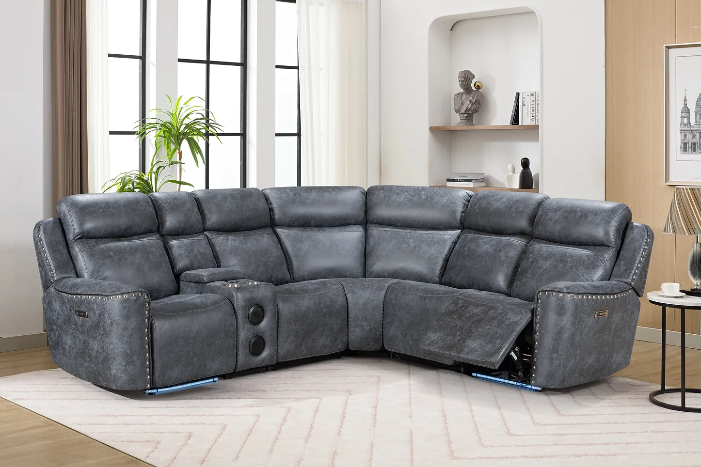 S7900 Romi (Grey) power reclining sectional