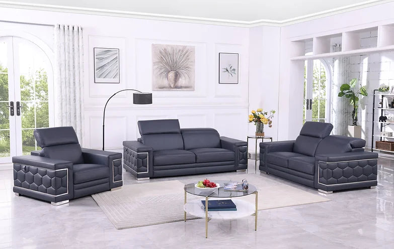 MI-1250 Favo (DK. Navy) sofa loveseat