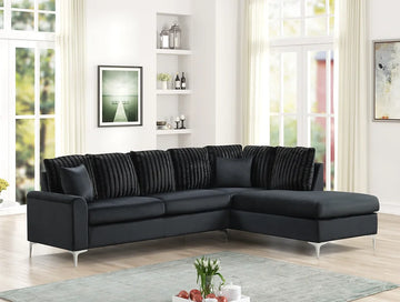 S250 Elina (Black) sectional