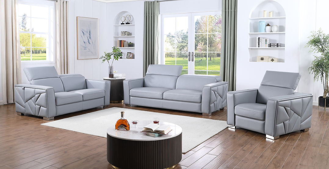 MI-1240 Astra (LT.Blue) sofa loveseat