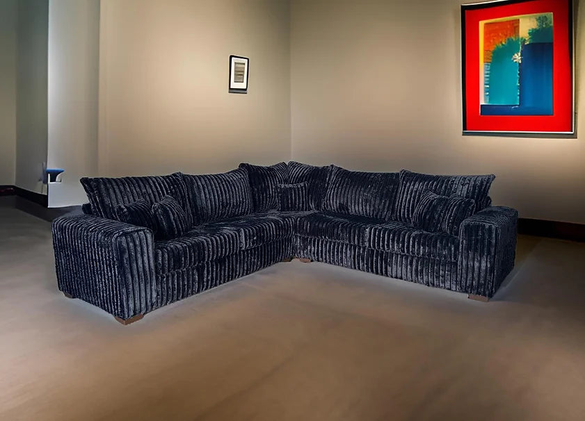 S345 Noah (Black) sectional