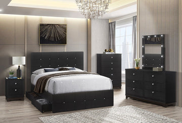 B8200 Midnight bedroom set