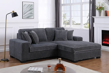 S860 Comfy II 2pcs (Grey) sectional