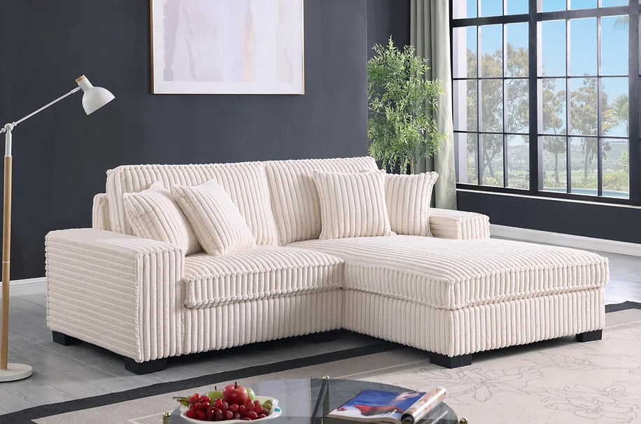 S860 Comfy II 2pcs (Cream) sectional