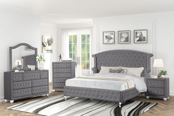 B2029 Olivia (Grey) bedroom set